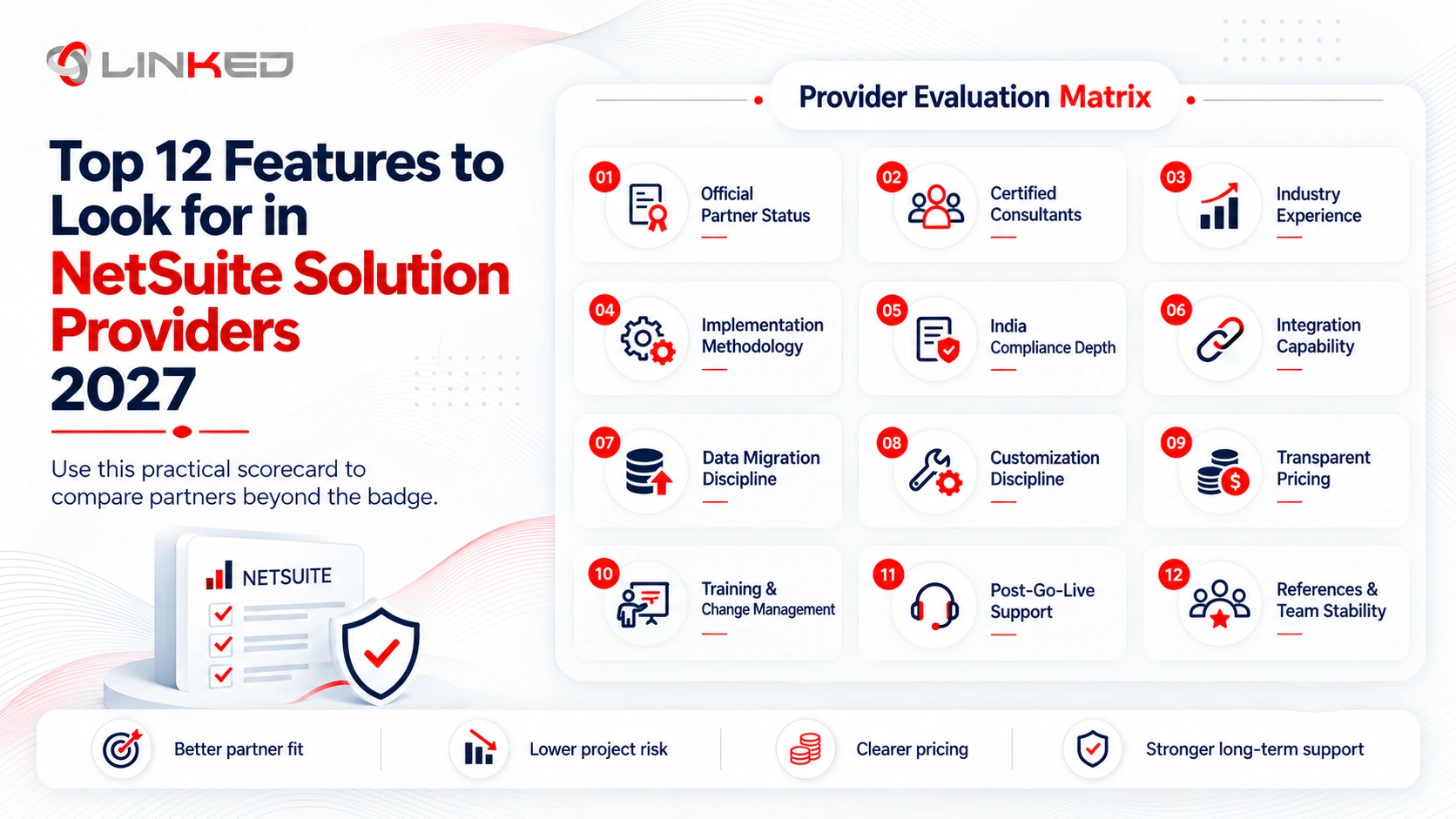 Top 12 Features to Look for in NetSuite Solution Providers 2027